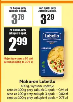 Auchan Makaron Lubella oferta