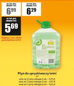 Auchan Płyn do spryskiwaczy letni oferta