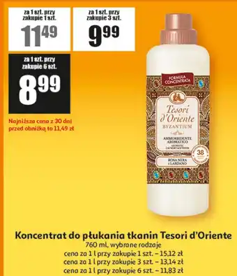 Koncentrat do płukania tkanin Tesori d'Oriente