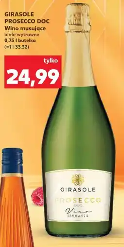 Kaufland Girasole Prosecco DOC Wino musujące oferta