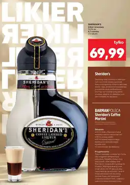 Kaufland Sheridan's Likier kremowy oferta