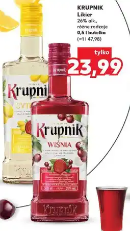 Kaufland Krupnik Likier 26% alk oferta