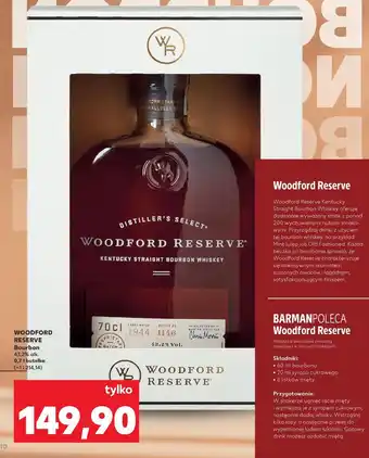 Kaufland Woodford Reserve Bourbon oferta