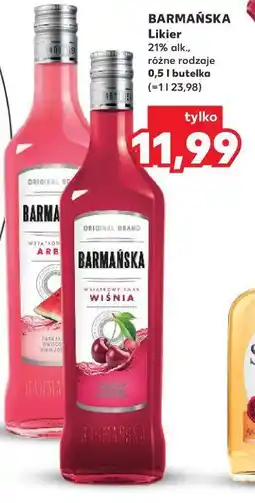 Kaufland Barmańska Likier 21% alk oferta