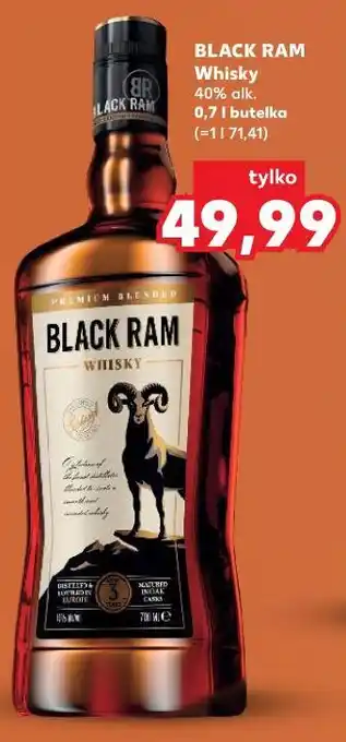 Kaufland Black Ram Whisky oferta