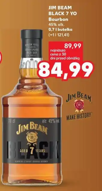 Kaufland Jim Beam Black 7 YO Bourbon oferta