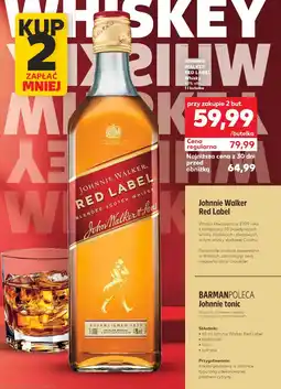 Kaufland Johnnie Walker Red Label Whisky oferta