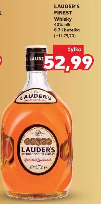 Kaufland LAUDER'S FINEST Whisky oferta