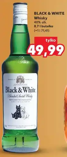 Kaufland BLACK & WHITE Whisky oferta