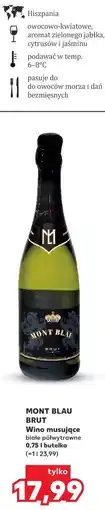 Kaufland MONT BLAU BRUT Wino musujące białe półwytrawne oferta