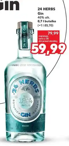 Kaufland 24 HERBS Gin oferta