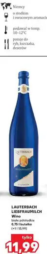 Kaufland LAUTERBACH LIEBFRAUMILCH Wino oferta