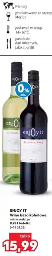 Kaufland ENJOY IT Wino bezalkoholowe oferta