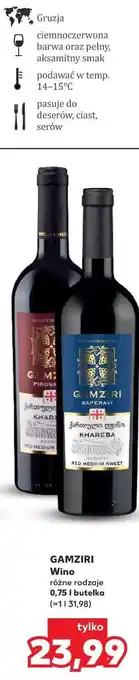 Kaufland GAMZIRI Wino oferta