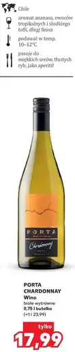 Kaufland PORTA CHARDONNAY Wino oferta