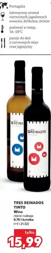 Kaufland Tres Reinados Tinto Wino oferta