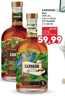 Kaufland Carvado Rum oferta