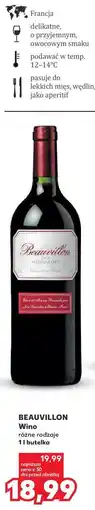 Kaufland BEAUVILLON Wino oferta