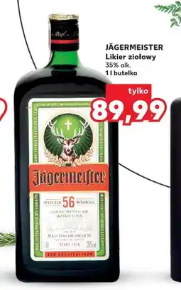 Kaufland JÄGERMEISTER Likier ziołowy oferta