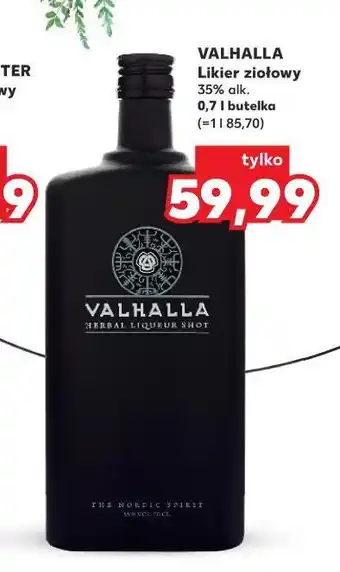 Kaufland VALHALLA Likier ziołowy oferta