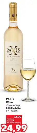 Kaufland Paxis Wino oferta