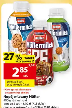 Auchan Napój mleczny Müller oferta