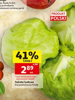 Auchan Sałata lodowa oferta
