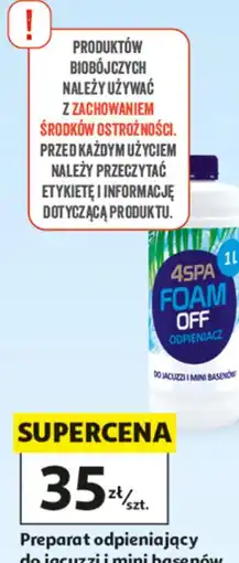 Auchan 4SPA Preparat odpieniający do jacuzzi i mini basenów oferta