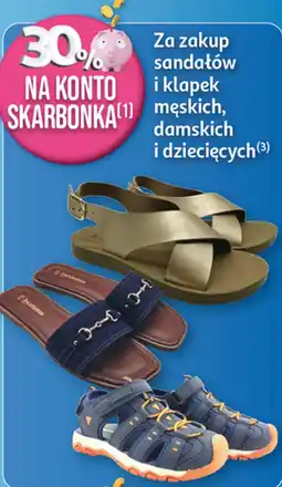 Auchan Sandały i klapki męskie, damskie i dziecięce oferta