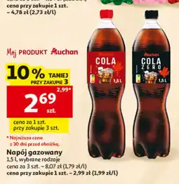 Auchan Napój gazowany Auchan oferta
