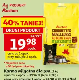 Auchan Karma wilgotna dla psa Auchan oferta