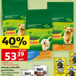 Auchan Karma sucha dla psa Friskies oferta