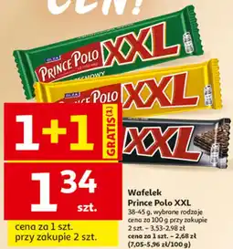 Auchan Wafelek Prince Polo XXL oferta