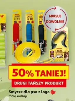 Auchan Smycze dla psa z logo oferta