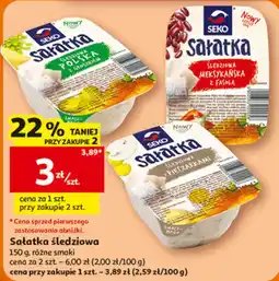 Auchan Seko Sałatka śledziowa oferta