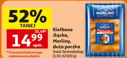 Auchan Kiełbasa śląska, Morliny, duża paczka oferta