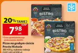 Auchan Proste Historie Pizza na grubym cieście oferta