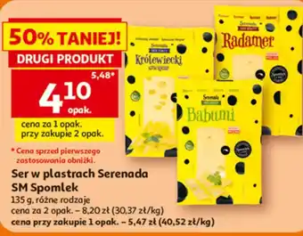 Auchan Ser w plastrach Serenada SM Spomlek oferta