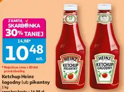 Auchan Ketchup Heinz łagodny lub pikantny oferta