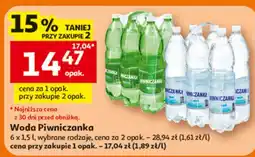 Auchan Woda Piwniczanka oferta