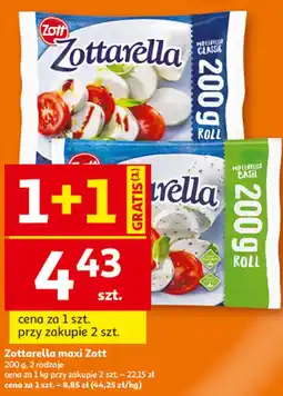 Auchan Zottarella maxi Zott oferta