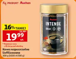 Auchan Kawa rozpuszczalna liofilizowana Auchan oferta