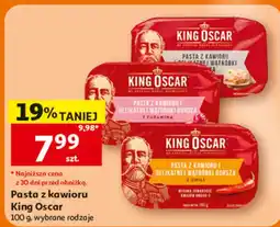 Auchan Pasta z kawioru King Oscar oferta
