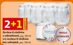 Auchan Zestaw słoików Spiżarnia pani domu oferta