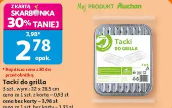 Auchan Tacki do grilla oferta