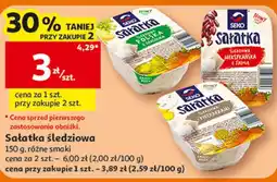 Auchan Sałatka śledziowa Seko oferta