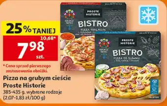 Auchan Pizza na grubym cieście Proste Historie oferta