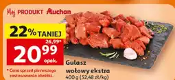 Auchan Gulasz wołowy ekstra, Moj PRODUKT Auchan oferta