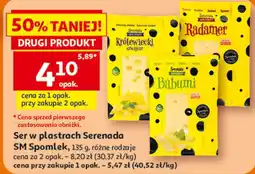 Auchan Ser w plastrach Serenada, SM Spomlek oferta