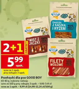 Auchan Przekąski dla psa GOOD BOY oferta